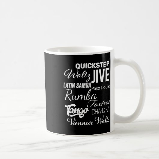 Mug Jeu de danseuse de salle de bal (Droite)