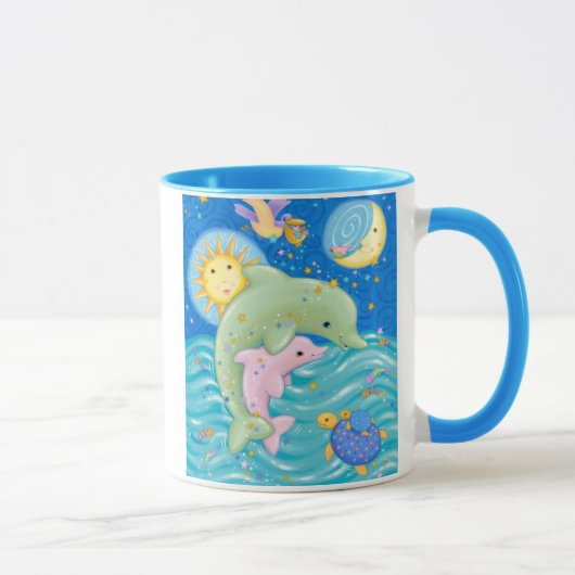 Mug Jeu de dauphins (Droite)