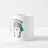 Mug Jeu de dents amusant de chevamun (Devant gauche)