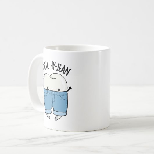 Mug Jeu de dents amusant Hy-jean Oral (Devant gauche)