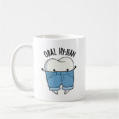 Mug Jeu de dents amusant Hy-jean Oral (Gauche)
