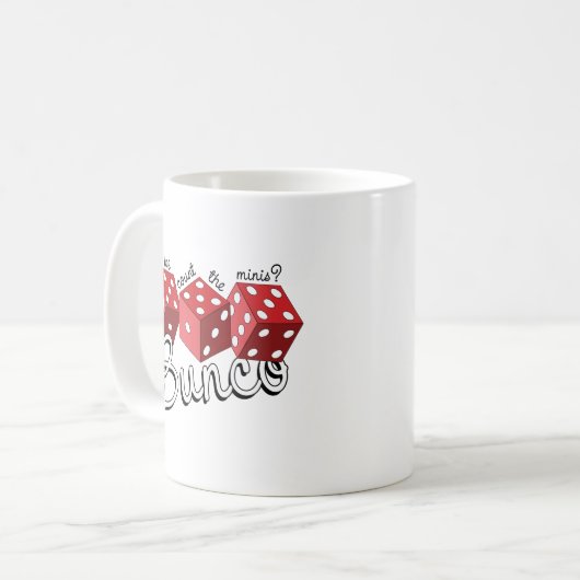 Mug Jeu de dés Bunco (Devant gauche)
