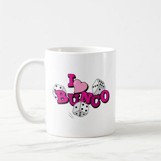 Mug Jeu de dés Bunco (Gauche)