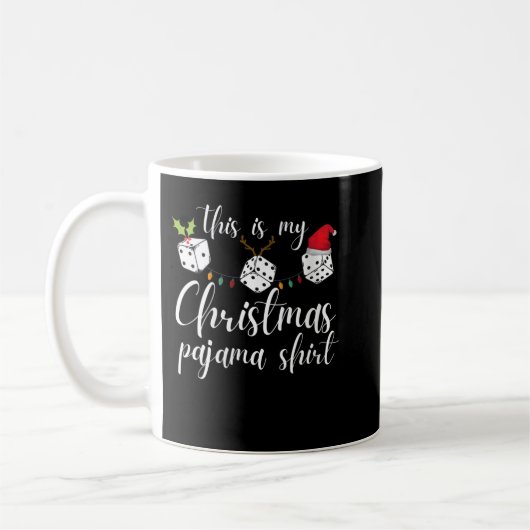 Mug Jeu de Dice Jeu de Noël de Bunco de femmes (Gauche)