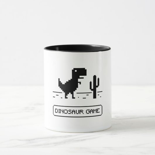 Mug Jeu de dinosaure. (Centre)