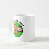Mug Jeu de fentes animal amusant avec fentes (Devant gauche)