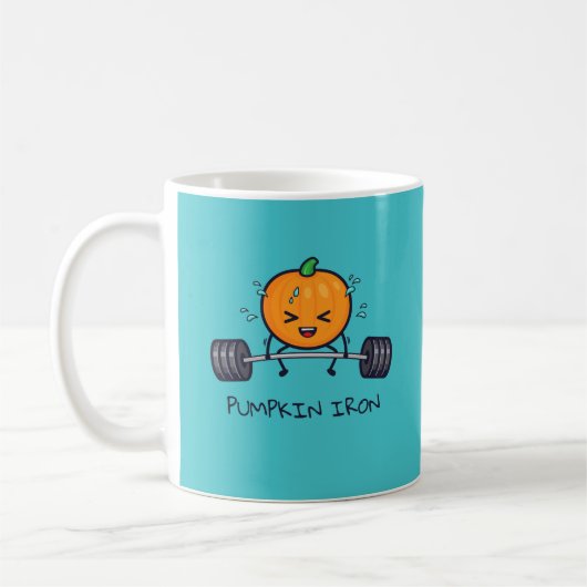 Mug Jeu de fer citrouille (Gauche)