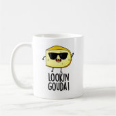 Mug Jeu de fromage amusant Gouda (Gauche)