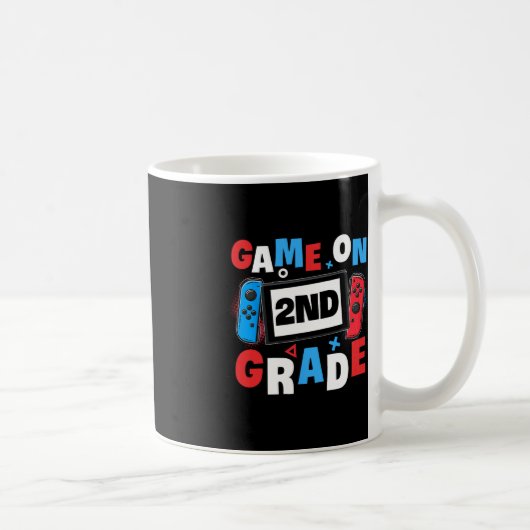 Mug Jeu De Jeu Sur 2E Année Deuxième Jour École G (Droite)