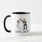 Mug Jeu de jeunes mariés plus de (Gauche)