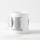 Mug Jeu de la citation de Benjamin Franklin de (Devant gauche)
