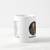 Mug Jeu de la citation de Benjamin Franklin de (Centre)