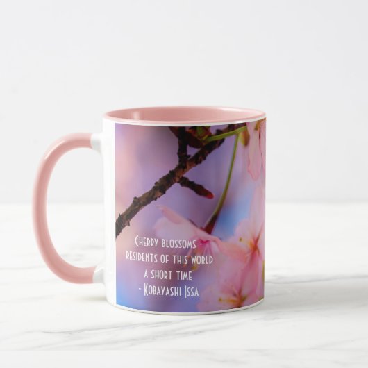 Mug Jeu De Lumière Sur Sakura (Gauche)