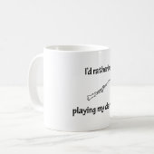 Mug Jeu de ma clarinette (Devant gauche)