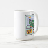 MUG JEU DE MACHINE À GRIPPE-GRENOUILLE (Devant droit)