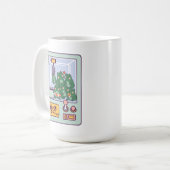 MUG JEU DE MACHINE À GRIPPE-GRENOUILLE (Devant gauche)