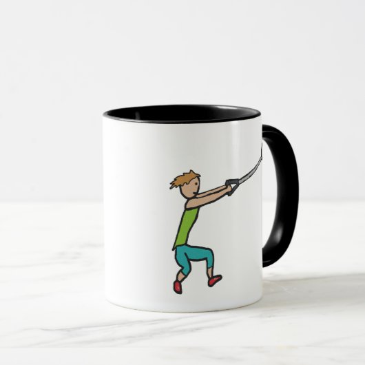 Mug Jeu de marteau (Devant droit)