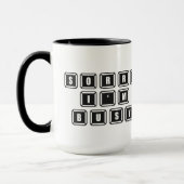 Mug jeu de mots amusant (Gauche)