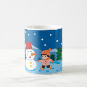 Mug Jeu de neige au clair de lune (Centre)