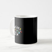 Mug Jeu de Noël Éclairage Famille Correspondant Pyjama (Devant gauche)