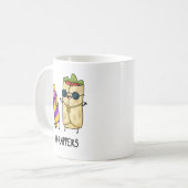 Mug Jeu de nourriture amusant pour rappeurs W (Devant gauche)
