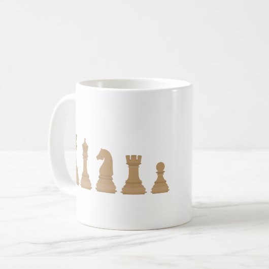 Mug Jeu de plateau d'échecs (Devant gauche)
