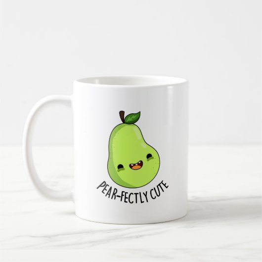Mug Jeu de poires aux fruits parfaitement mignonnes (Gauche)