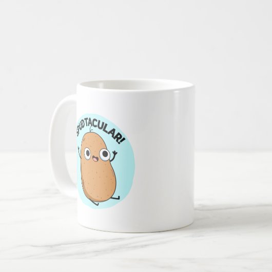 Mug Jeu de pomme de terre amusant (Devant gauche)