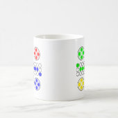 Mug Jeu de société de classique de Ludo (Centre)