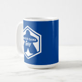Mug Jeu de société Guy White Frame Musique (Devant gauche)