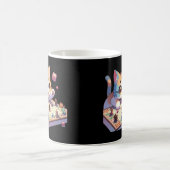 Mug Jeu de société Table de lancer de dés de chat (Centre)