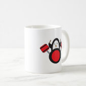 Mug Jeu de tambours à pingouin (Devant droit)