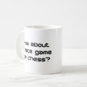 Mug jeu d'échecs (Devant gauche)