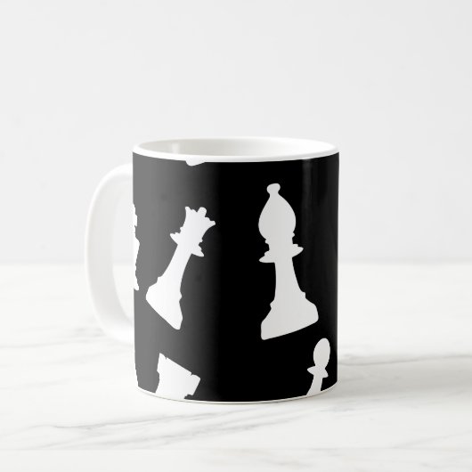 Mug Jeu d'échecs (Devant gauche)