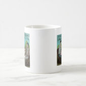 Mug Jeu d'échecs cajun drôle de dessin animé (Centre)