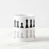 Mug Jeu d'échecs moderne personnalisé (Centre)