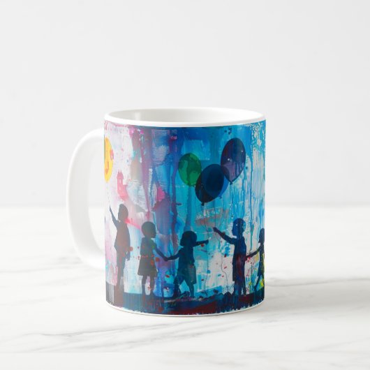 Mug Jeu d'enfant - Design 1 (Devant gauche)