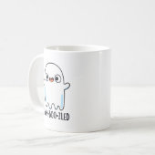 Mug Jeu d'Halloween amusant et confus de Bam-boo-zled (Devant gauche)