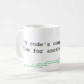 Mug Jeu d'Humour programmeur (Devant gauche)