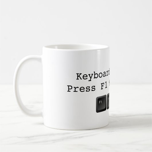 Mug Jeu d'Humour programmeur (Gauche)