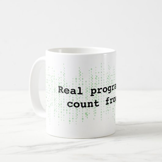 Mug Jeu d'Humour programmeur (Devant gauche)