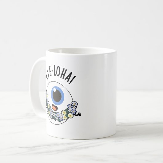 Mug Jeu d'oeil amusant (Devant gauche)