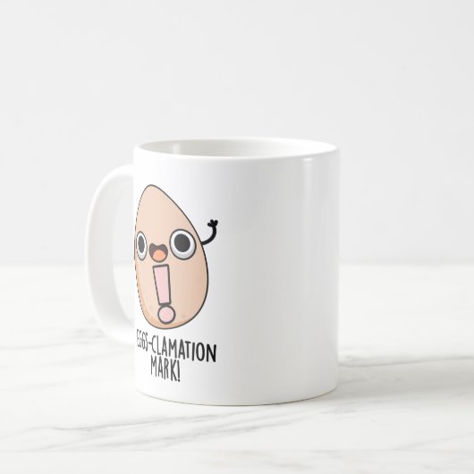 Mug Jeu d'Oeufs Mark Funny Egg Pun (Devant gauche)