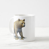 Mug Jeu d'ours et de café (Devant gauche)