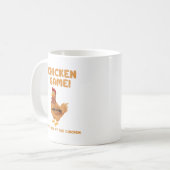 Mug Jeu du Poulet Ne Regarde Pas Le Poulet (Devant gauche)
