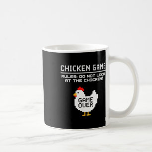 Mug Jeu du poulet Ne regardez pas le poulet Drôle de p
