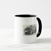 Mug Jeu d'un saumon (Devant droit)