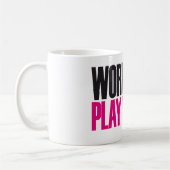 Mug jeu dur de travail plus dur (Gauche)