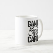Mug Jeu Est Mon Cardio - Amusant Humour Gamer (Devant droit)