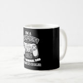 Mug Jeu Gamer Console Papa Daddy Idée cadeau (Devant droit)